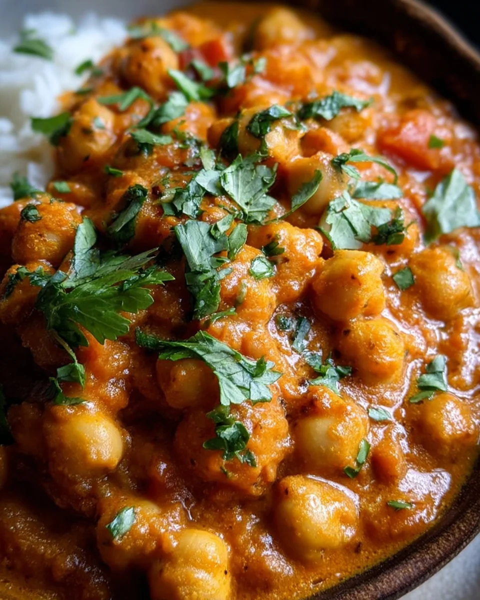 Chickpea Tikka Masala
