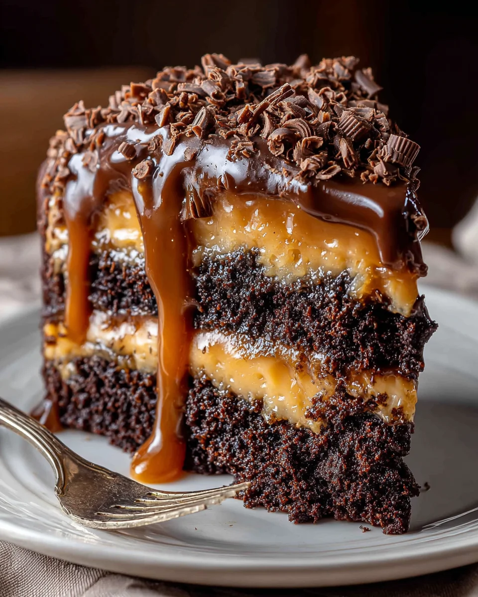Chocolate Caramel Dump Cake Recipe