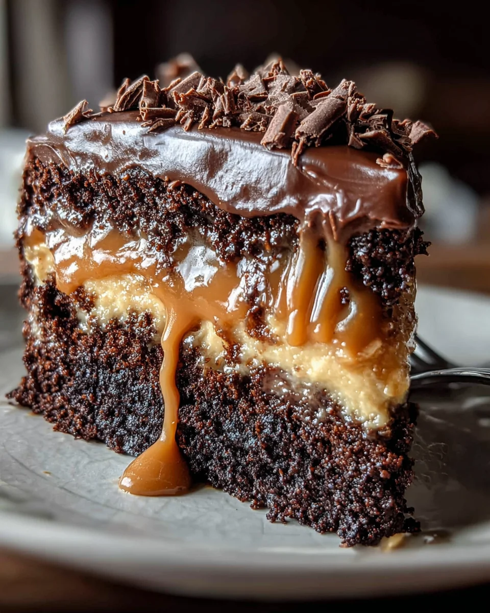 Chocolate Caramel Dump Cake Recipe 20 Chocolate