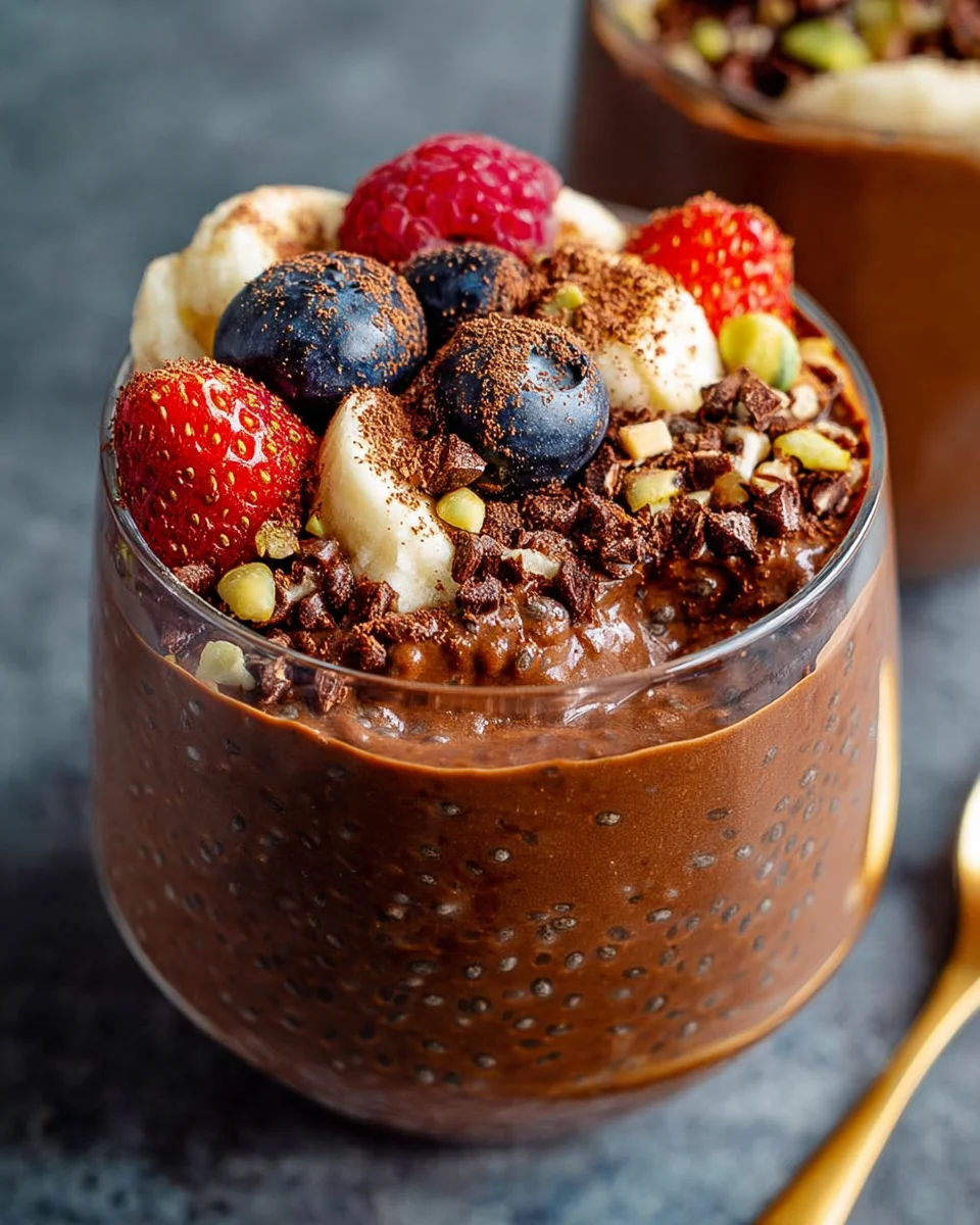 Chocolate Chia Pudding 17 Chocolate