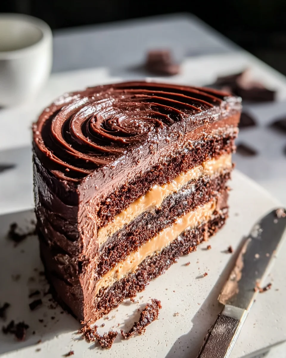 Chocolate Dulce de Leche Cake 29 Chocolate