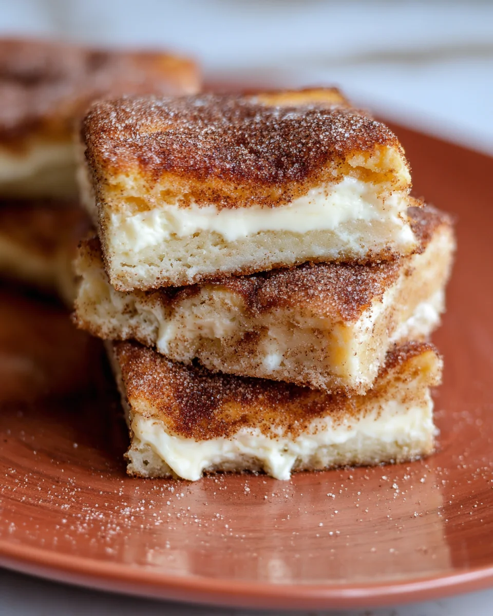 Churro Cheesecake Bars 20 Churro