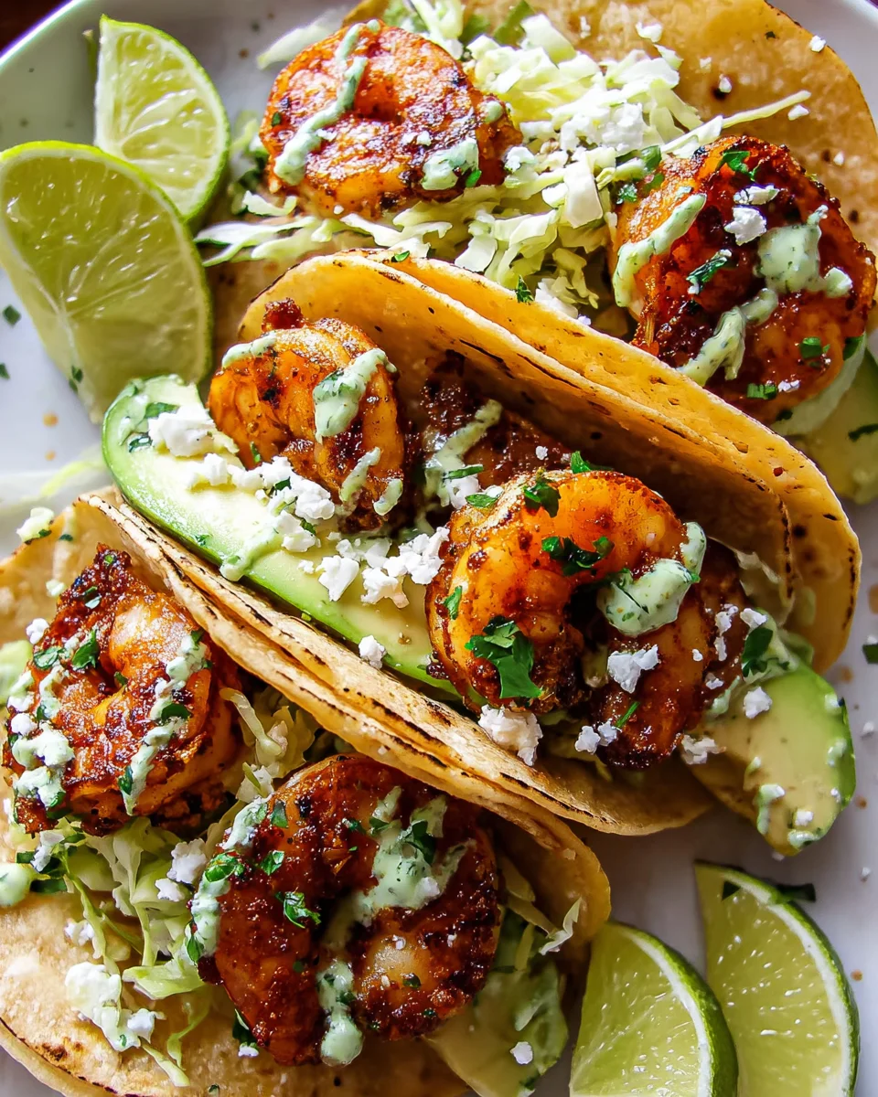 Cilantro Lime Shrimp Tacos with Creamy Slaw 28 Cilantro