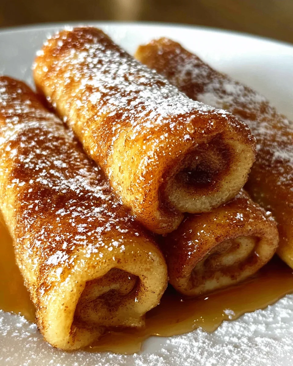 Cinnamon Roll French Toast Roll-Ups 19 Cinnamon