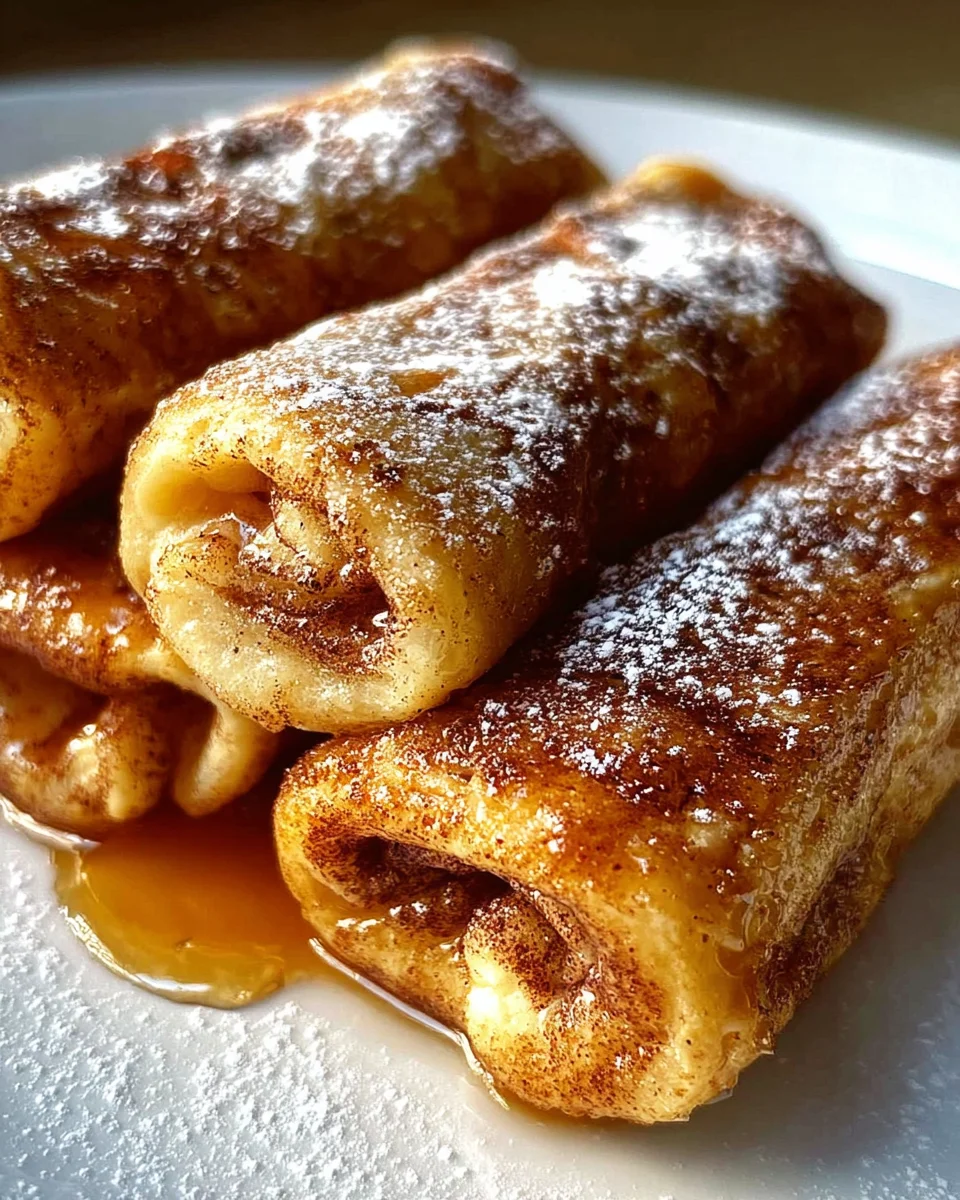 Cinnamon Roll French Toast Roll-Ups 20 Cinnamon