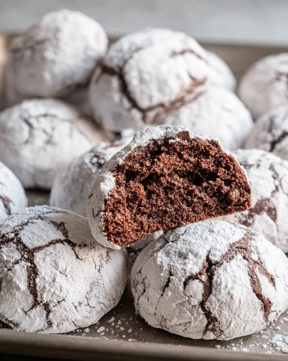 Classic Chocolate Snowball Cookies 18 Classic