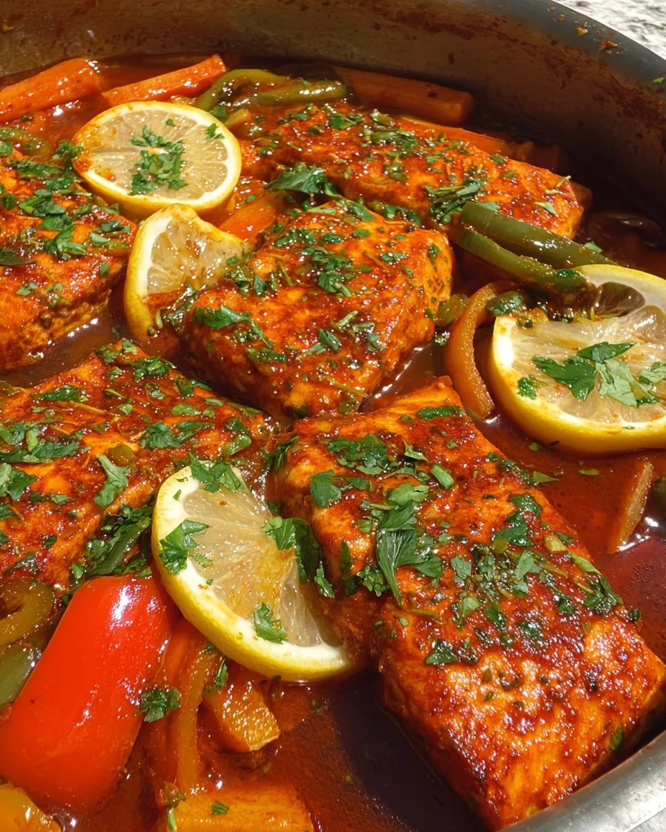Classic Spicy Moroccan Fish in Rich Sauce 24 Classic