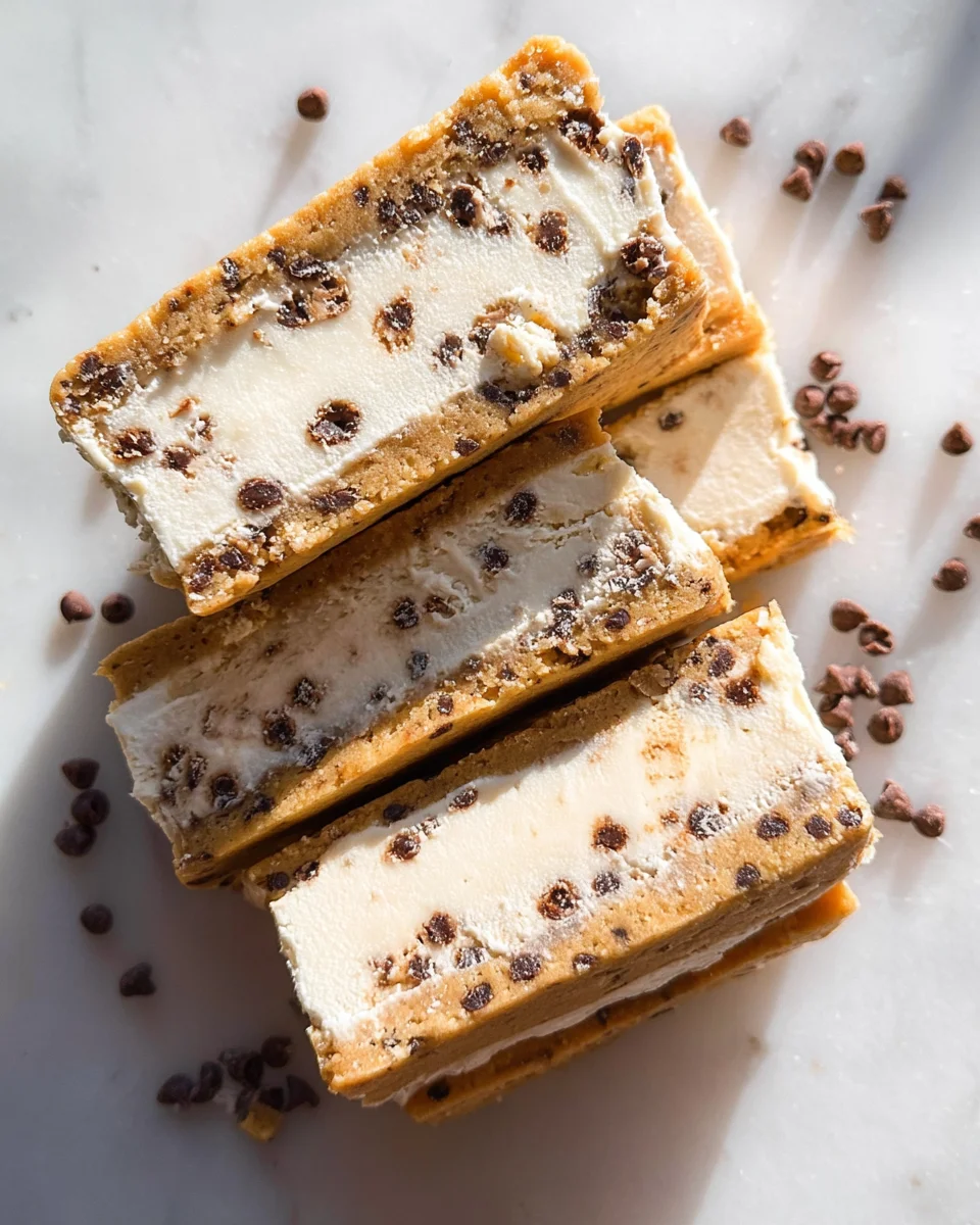 Cookie Dough Vegan Ice Cream Sandwiches (Easy + No-Bake!)