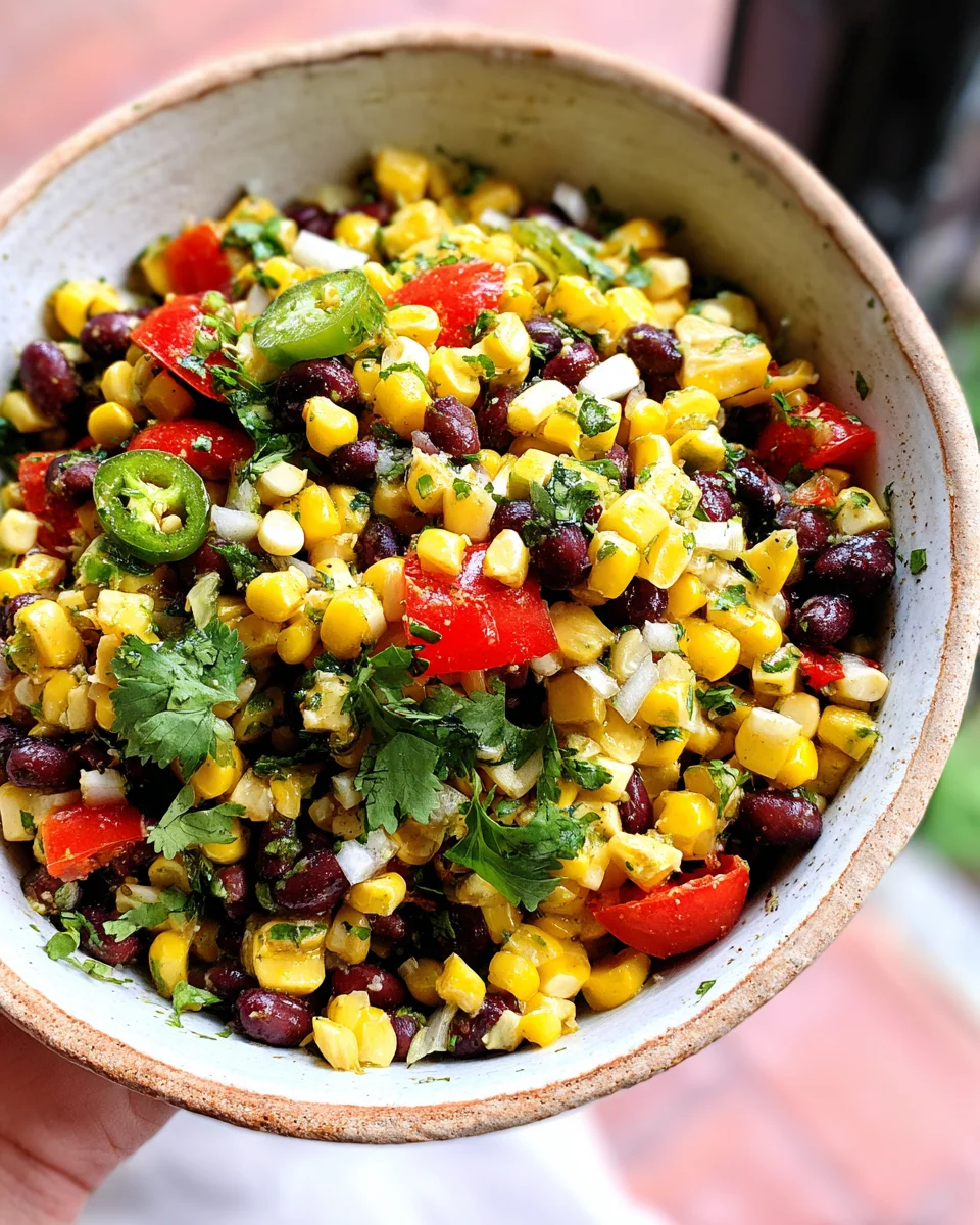 Corn and Black Bean Salad
