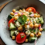 Cottage Cheese and Chickpeas Salad 23 Cottage Cheese and Chickpeas Salad