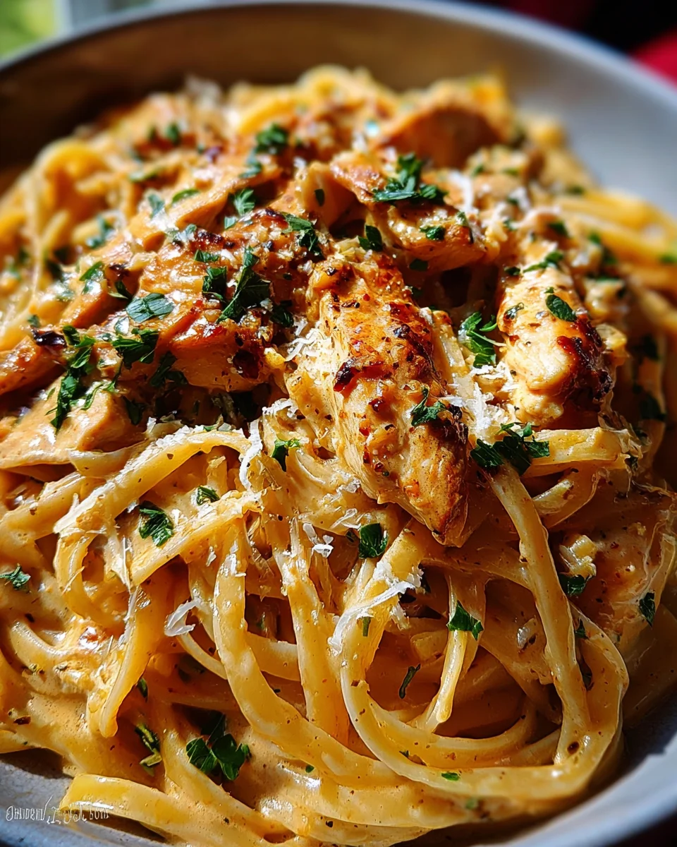 Cowboy Butter Chicken Linguine