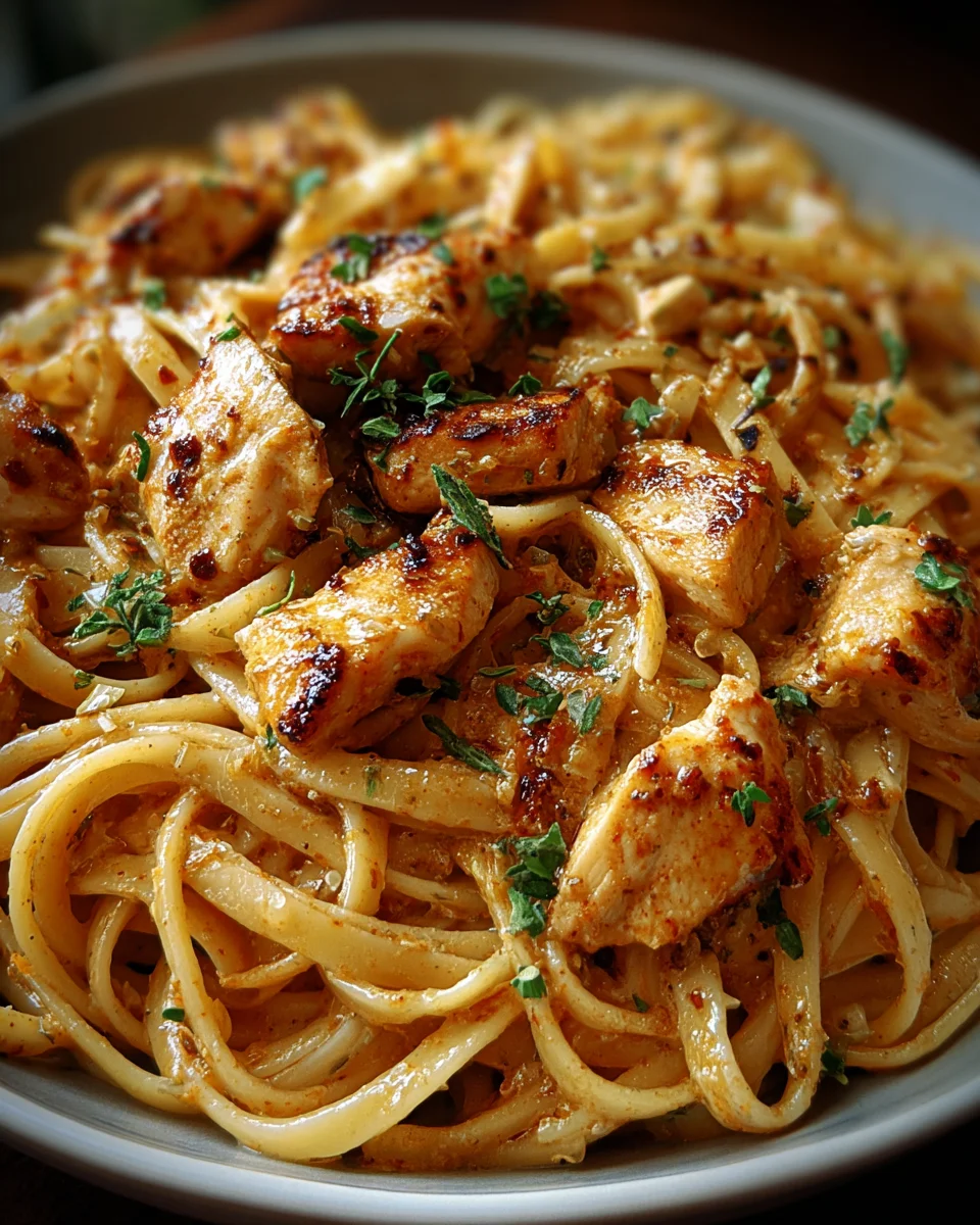 Cowboy Butter Chicken Linguine