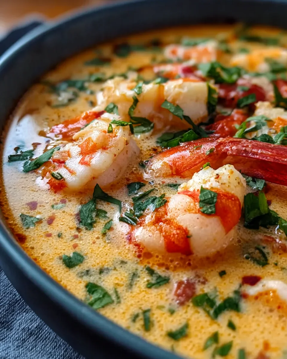 Crab and Shrimp Seafood Bisque 29 Crab