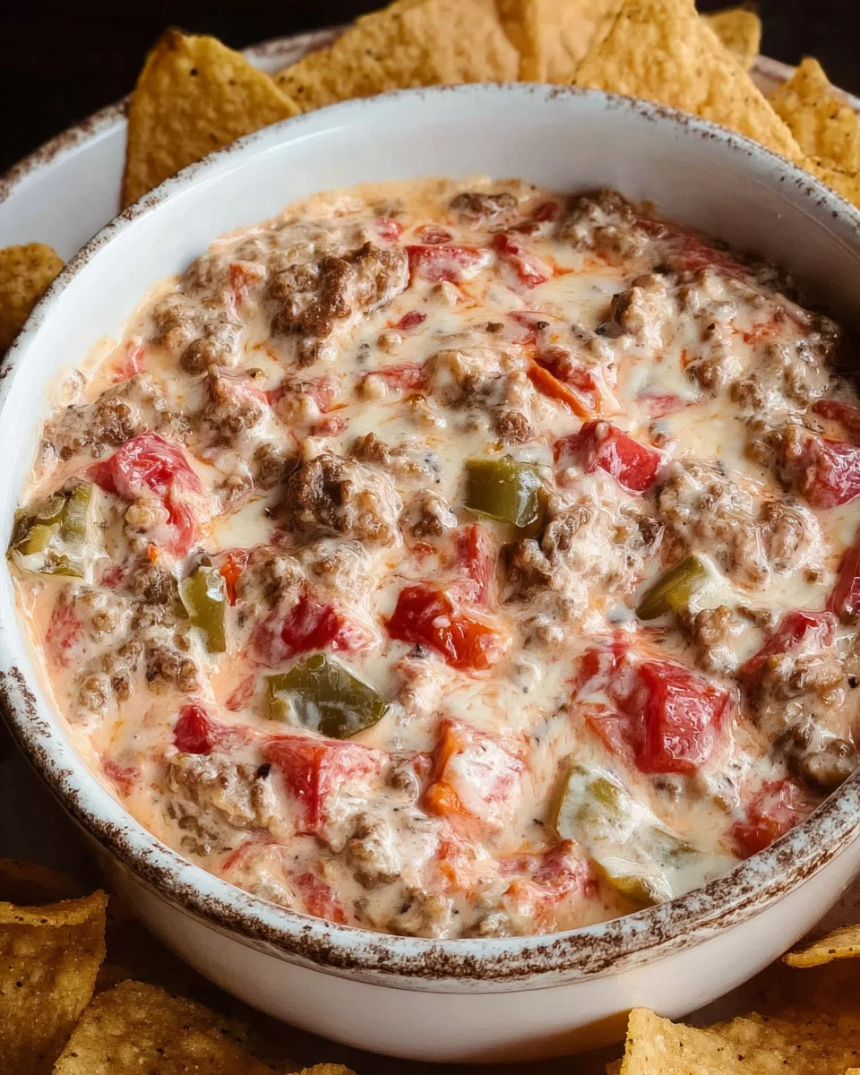 Cream Cheese Rotel Dip 11 Cream