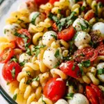 Creamy Caprese Pasta Salad 19 Creamy Caprese Pasta Salad