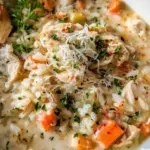 Creamy Chicken and Rice Soup