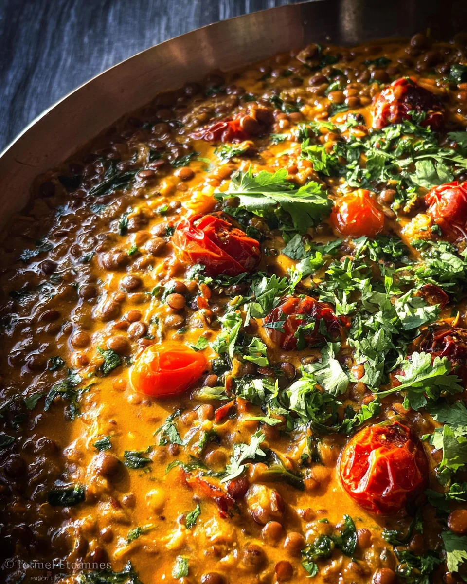 Creamy Coconut Lentil Curry Recipe