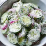 Creamy Cucumber Salad
