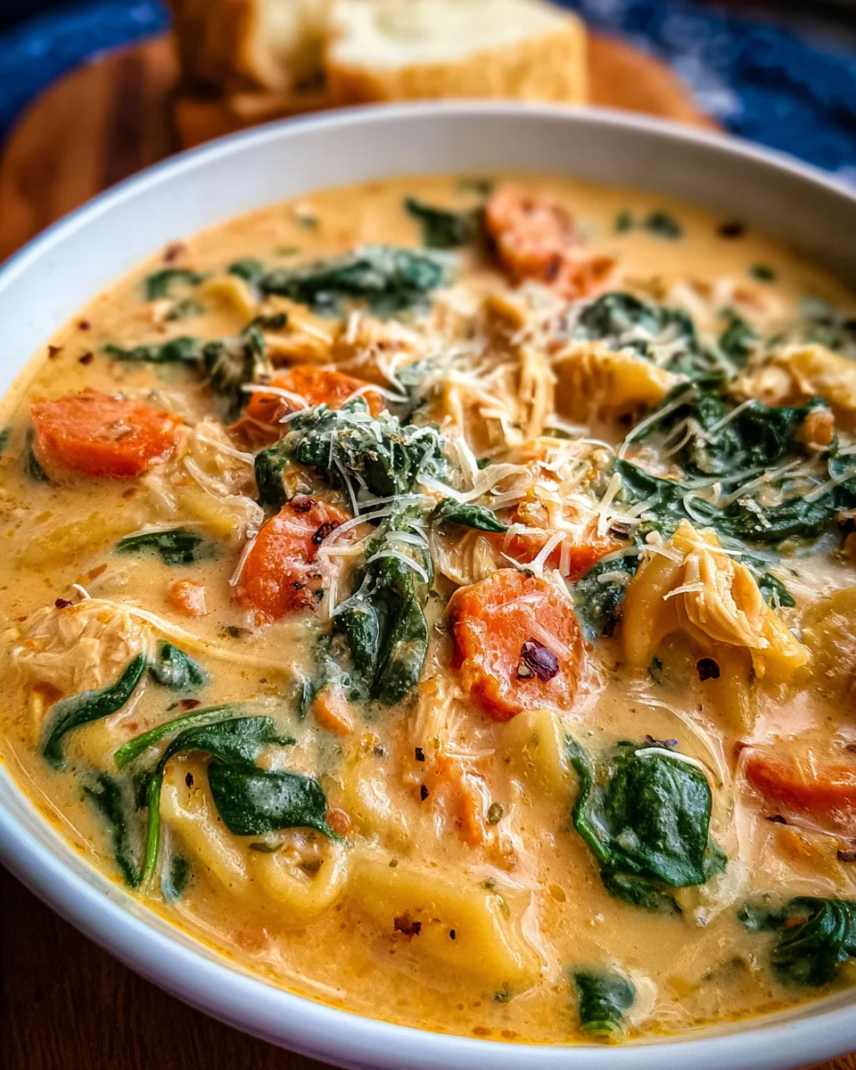 Creamy Tuscan Chicken Soup 24 Creamy