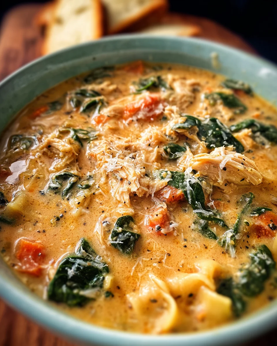 Creamy Tuscan Chicken Soup 25 Creamy