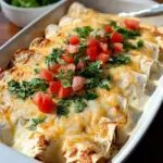 Creamy White Chicken Enchiladas 19 Creamy White Chicken Enchiladas