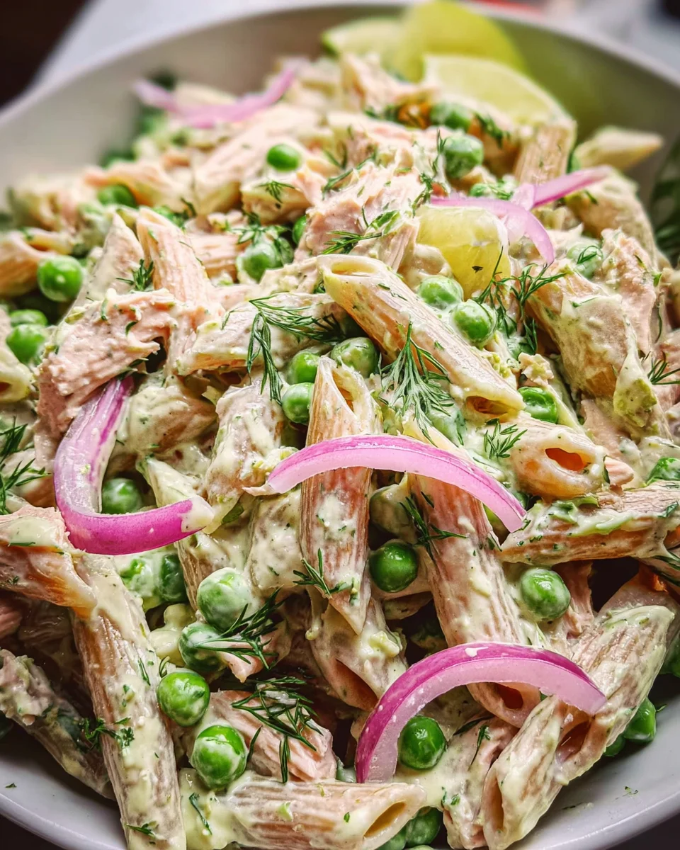 Creamy and Healthy Tuna Pasta Salad