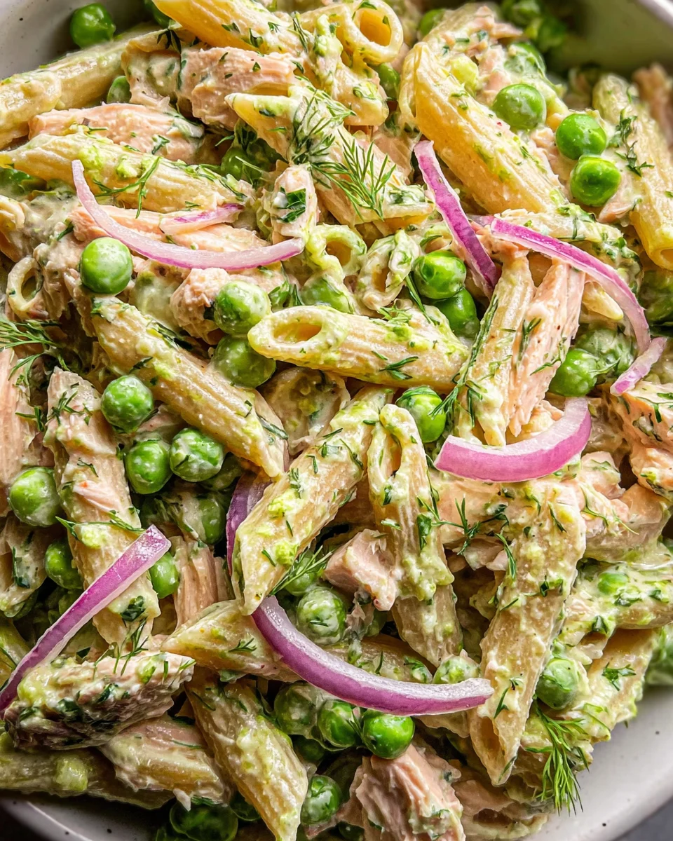 Creamy and Healthy Tuna Pasta Salad 19 Creamy