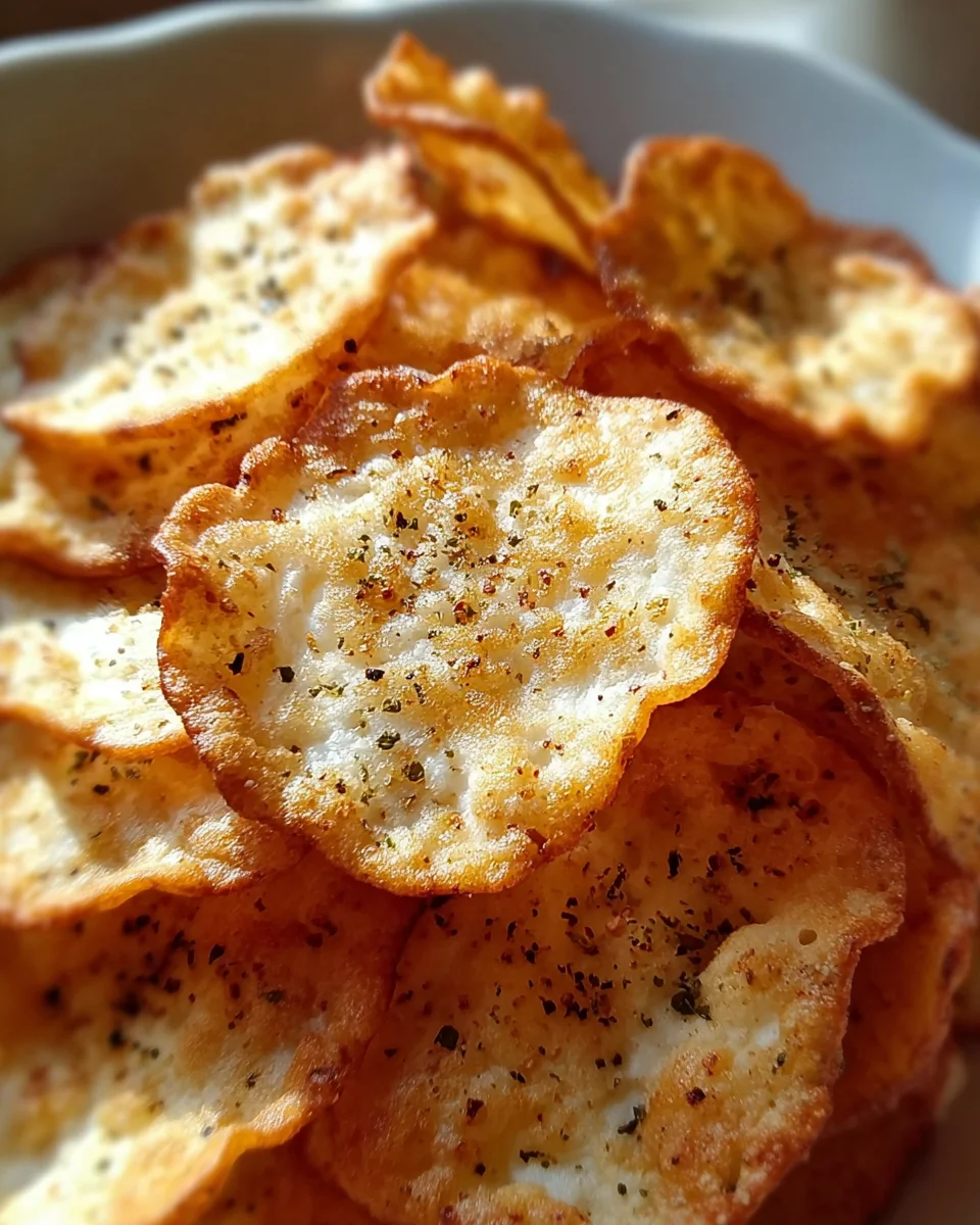 Crispy Cottage Cheese Chips 19 Crispy