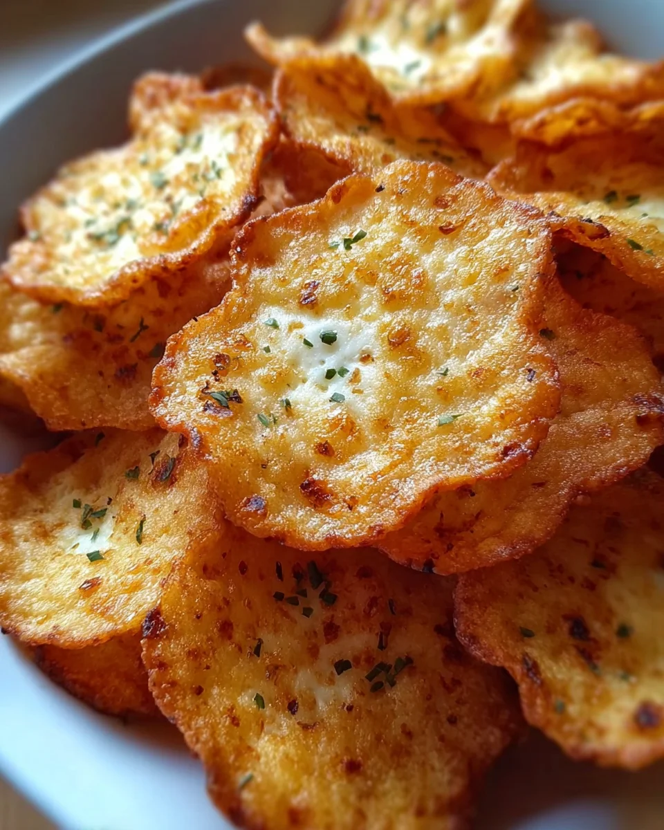 Crispy Cottage Cheese Chips 20 Crispy