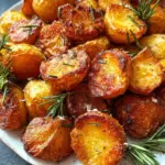 Crispy Roast Potatoes with Rosemary and Garlic - Whole30 22 Crispy Roast Potatoes with Rosemary and Garlic - Whole30