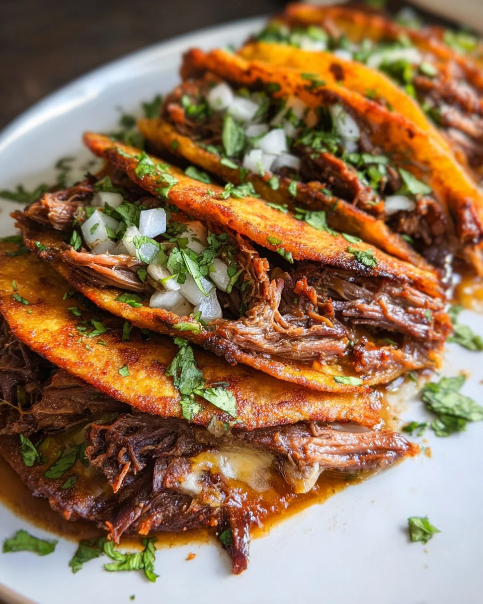 Crock Pot Birria Tacos