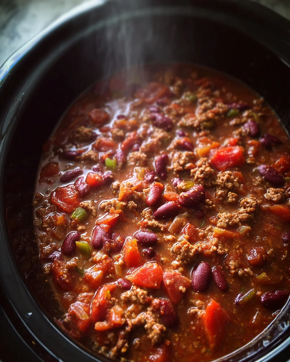 Crock Pot Chili Recipe