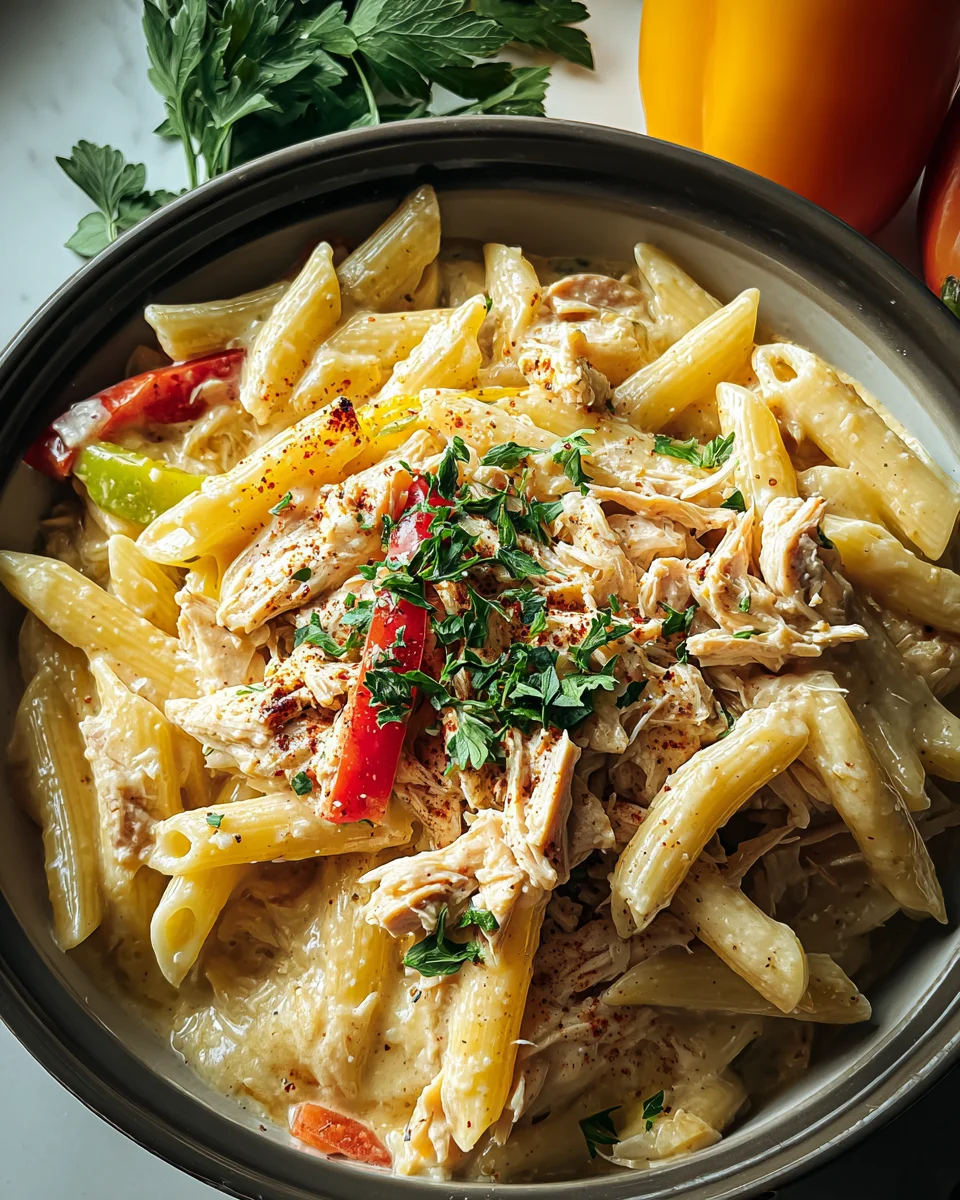 Crock Pot Creamy Cajun Chicken Pasta 24 Crock
