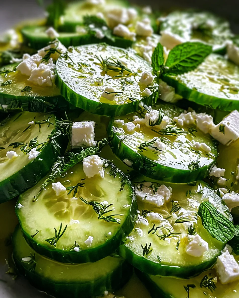 Cucumber Feta Salad 17 Cucumber