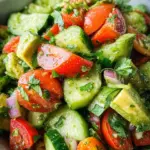 Cucumber Tomato Avocado Salad 21 Cucumber Tomato Avocado Salad