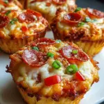 Deep Dish Pizza Cupcakes