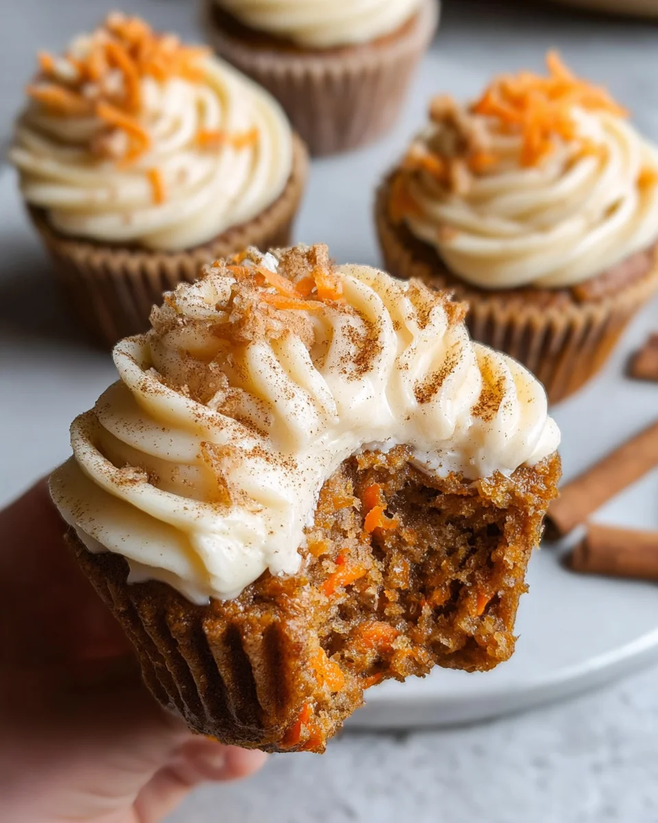 Easy Carrot Cake Cupcakes 24 Easy