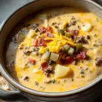 Easy Cheeseburger Soup 27 Easy Cheeseburger Soup