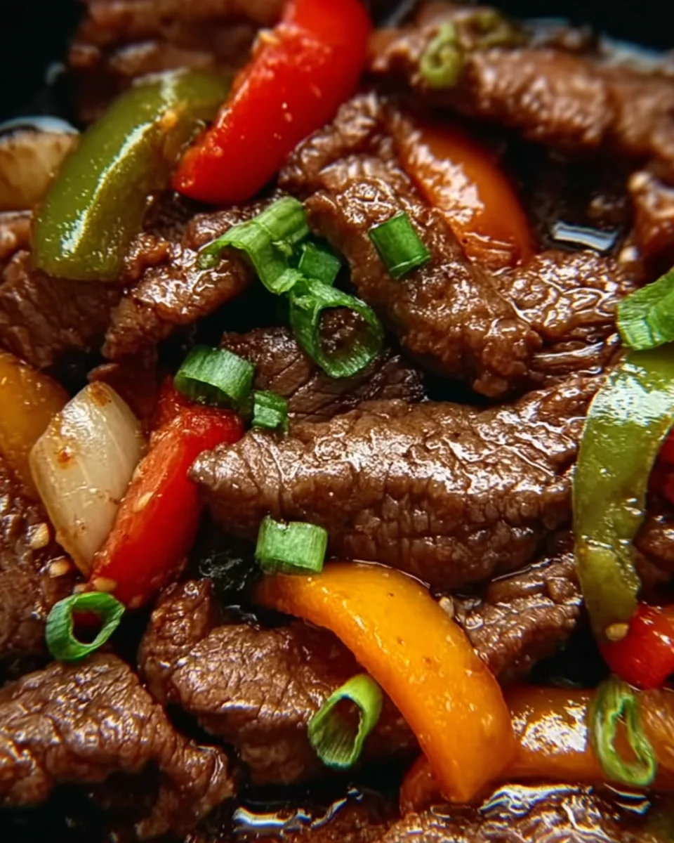 Easy Chinese Pepper Steak Recipe