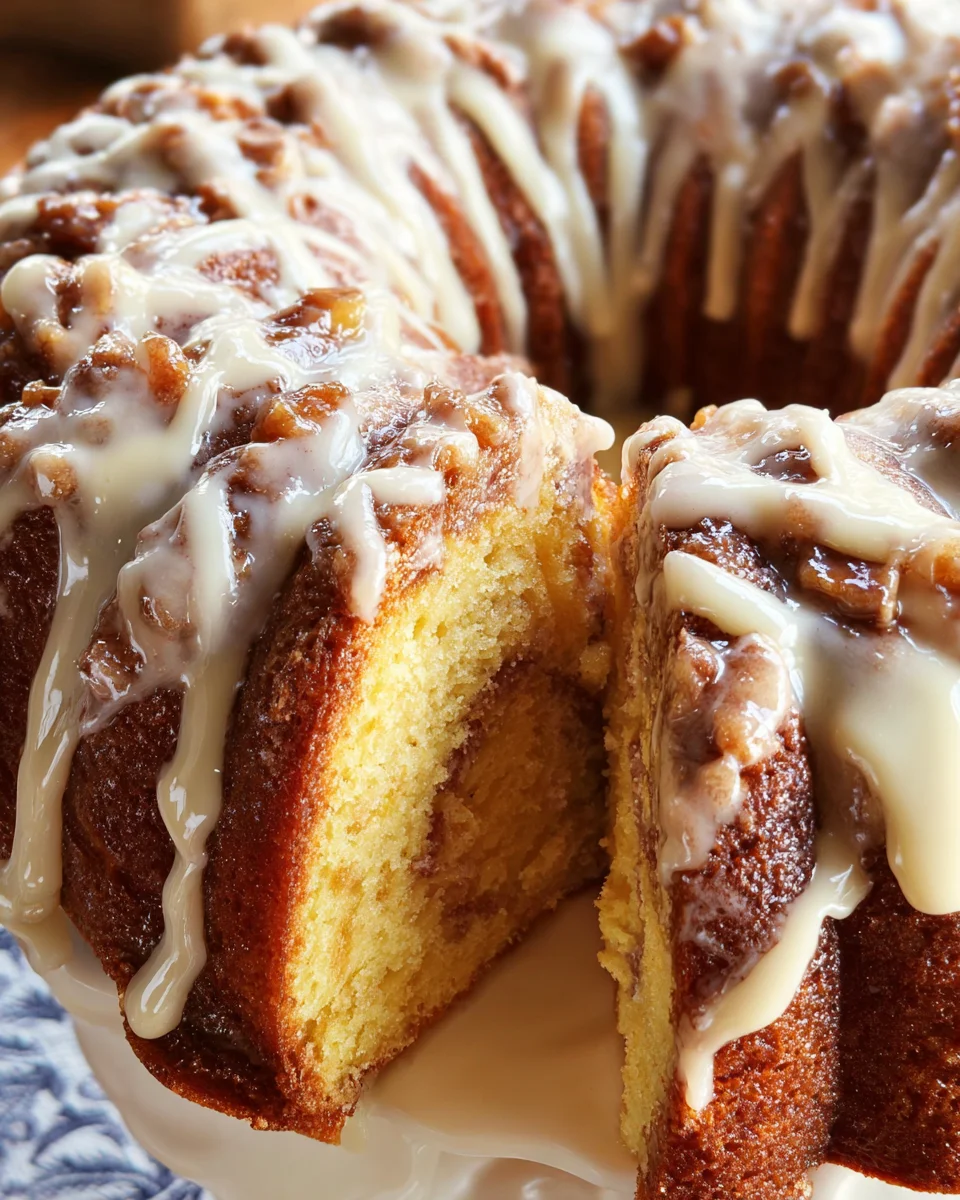 Easy Cinnamon Roll Bundt Cake 25 Easy