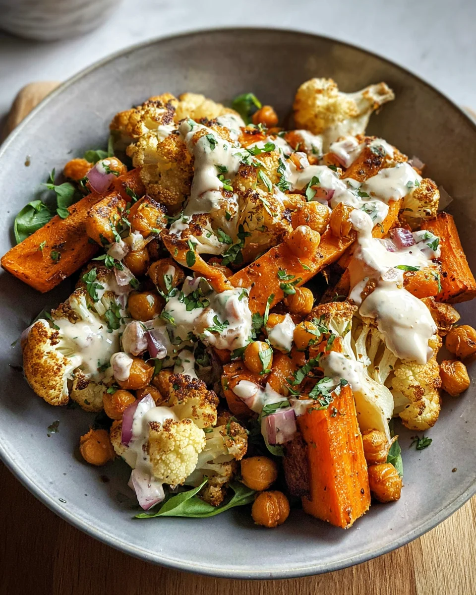 Easy Nourish Bowl Recipe with Tahini Yogurt Dressing 24 Easy