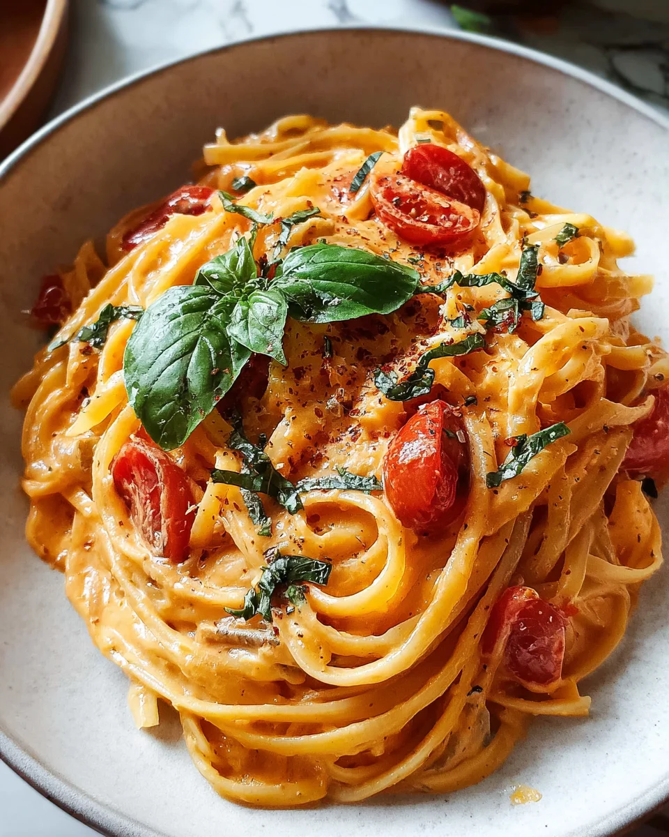 Easy One Pot Creamy Tomato Pasta 20 Easy