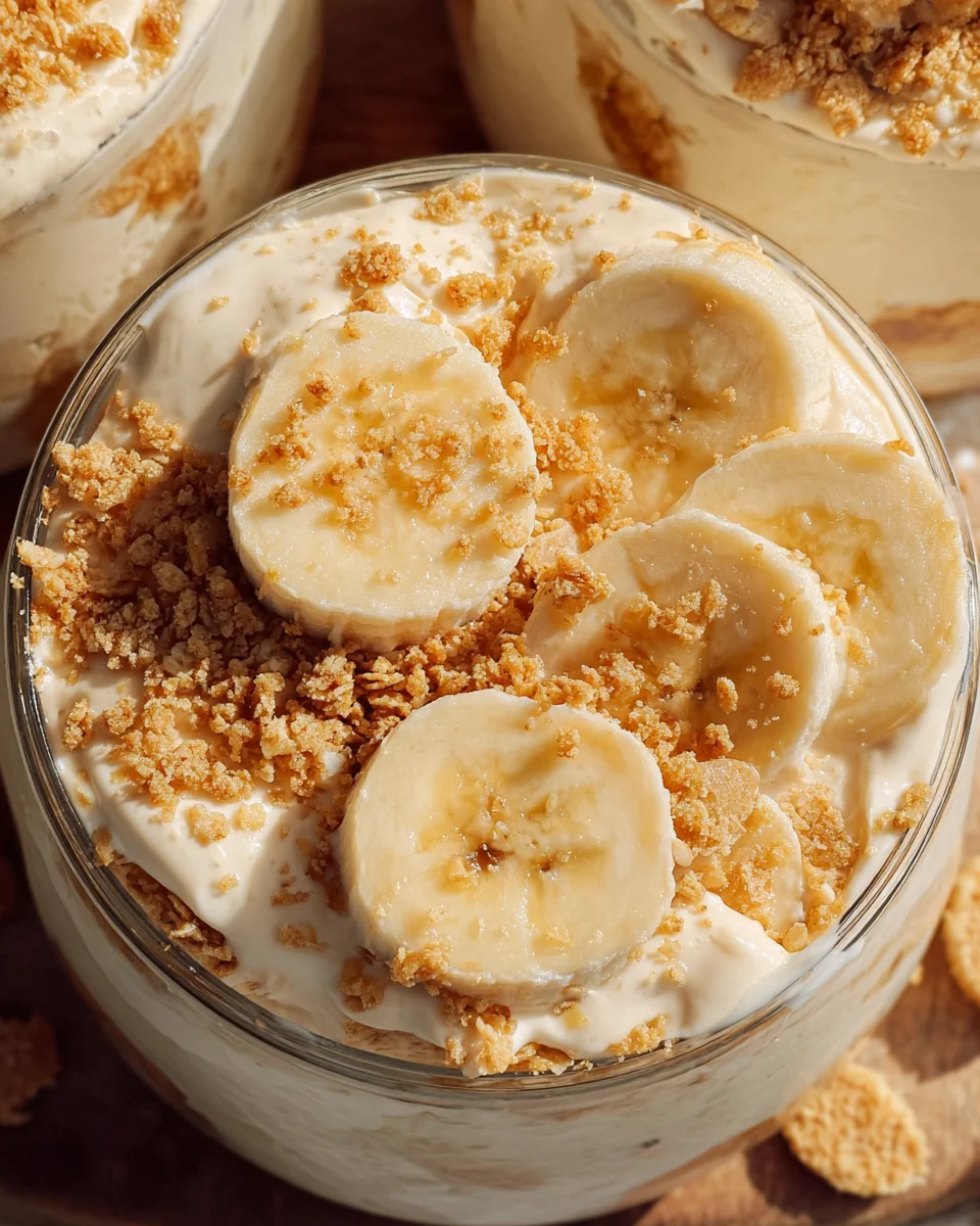 Easy Protein Banana Pudding