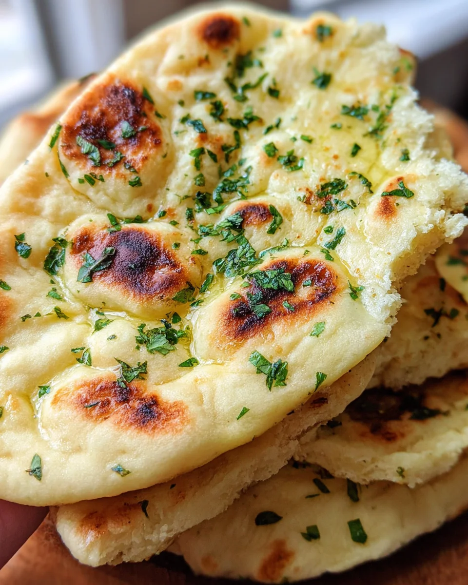 Easy Vegan Naan