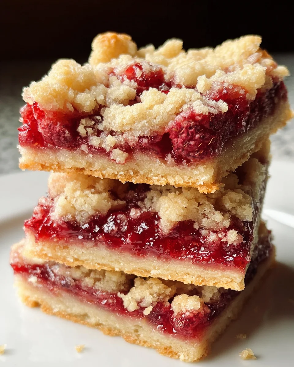 Fabulous Five Ingredient Raspberry Bars 17 Fabulous