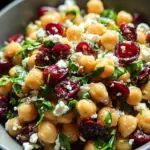 Feta & Cranberry Chickpeas with Lemon Vinaigrette 23 Feta & Cranberry Chickpeas with Lemon Vinaigrette