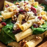 Feta & Cranberry Rigatoni Salad with Lemon Vinaigrette 23 Feta & Cranberry Rigatoni Salad with Lemon Vinaigrette