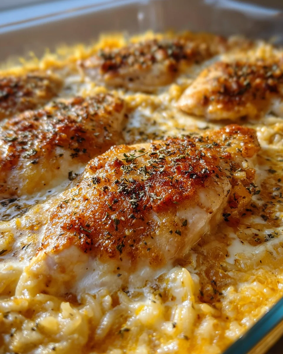 Forgotten Chicken and Rice