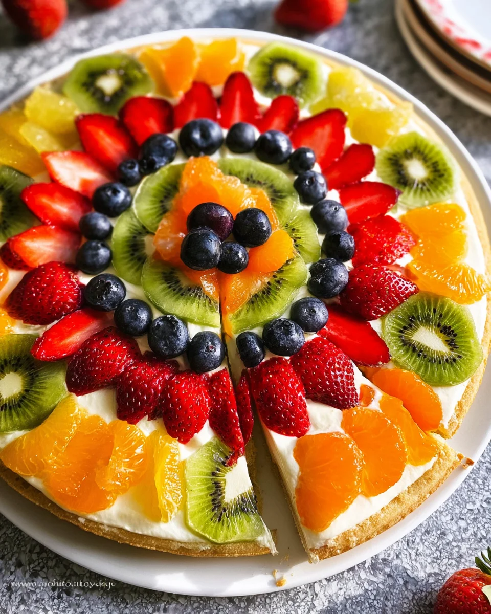 Fruit Pizza Recipe 17 Fruit