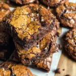 Fudgy Chewy Browkies (Brookies) 22 Fudgy Chewy Browkies (Brookies)